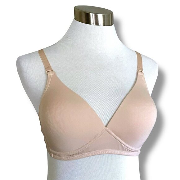 Wacoal 36C Bra Nude Beige Perfect Contour Wireless Plunge Convertible 65033 - Picture 1 of 7